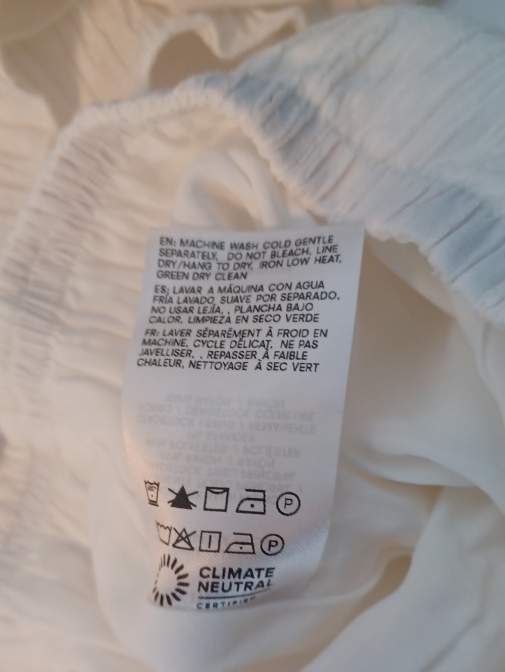 Reformation Mallory White Pleated Cami and Shorts Set Size 8.  NWT! - Picture 6 of 8